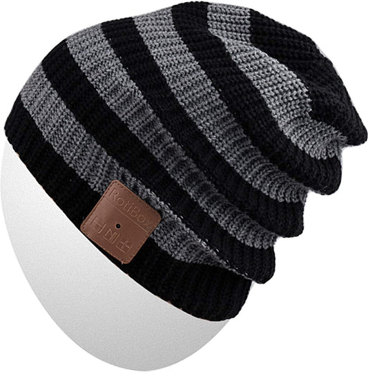 Washable Bluetooth Beanie Hat with Wireless Stereo over Ear Headphones Headsets Earphone Speaker Hands Free