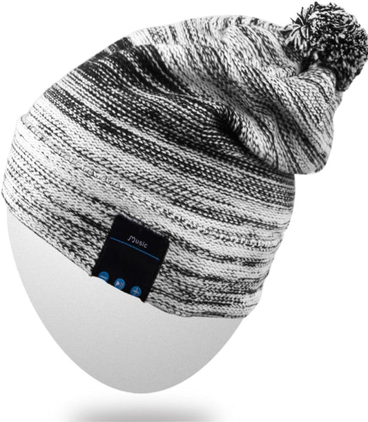 Washable Bluetooth Beanie Hat with Wireless Stereo over Ear Headphones Headsets Earphone Speaker Hands Free